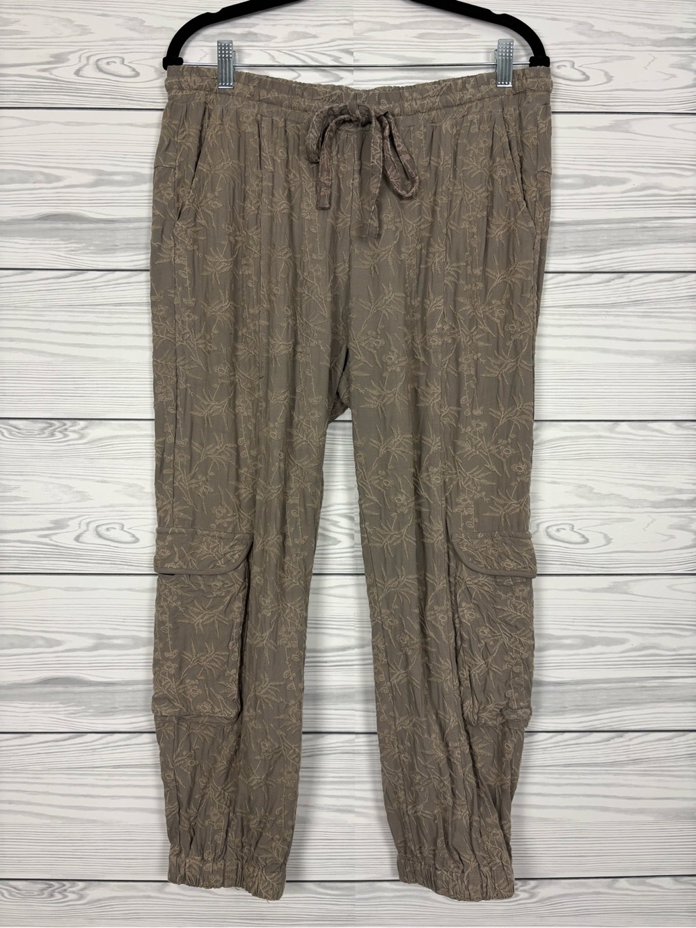 Johnny Was Pete & Greta Boho embroidered joggers size small - Picture 1 of 10